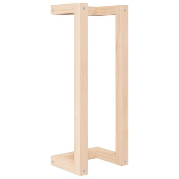 vidaXL Håndklestativ 23x18x60 cm heltre furu