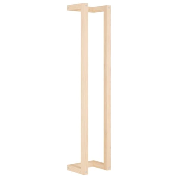 vidaXL Håndklestativ 23x18x110 cm heltre furu