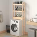 Miniatyrbilde 3 av 11: vidaXL Baderomshylle 63x26x171 cm heltre furu