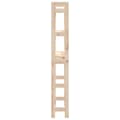 Miniatyrbilde 7 av 11: vidaXL Baderomshylle 63x26x171 cm heltre furu