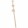 Miniatyrbilde 6 av 11: vidaXL Baderomshylle 63,5x32x179 cm heltre furu