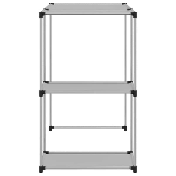 vidaXL opbevaringsreol over vaskemaskine 87x55x90,5 cm jern grå