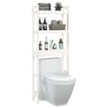 Miniatyrbillede 4 af 11: vidaXL toiletstativ 63x26x171 cm massivt fyrretræ hvid