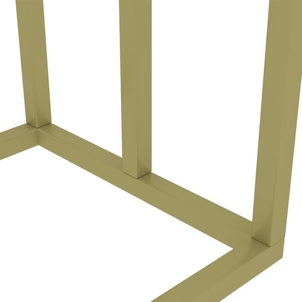 vidaXL Fristående handdukshängare guld 48x24x79 cm järn
