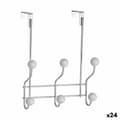 Miniatyrbild 1 av 2: Dörrhängare Berilo W4742-6H Vit Metall Plast 10 x 22 x 26 cm (24 antal)