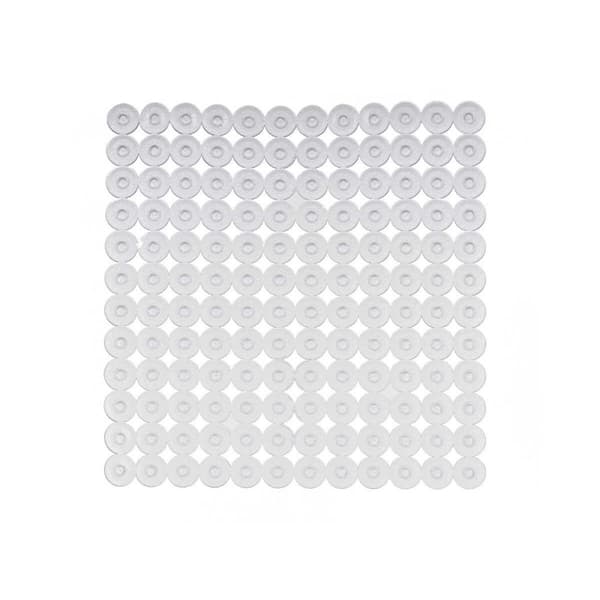 Halkfri duschmatta Transparent PVC 54 x 54 x 1 cm (6 antal)