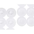 Miniatyrbild 3 av 3: Halkfri duschmatta Berilo BM630 - 302 Vit PVC 68 x 36 x 1 cm 68 x 1 x 36 cm (6 antal)