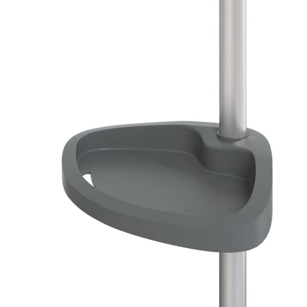vidaXL Håndklestang 47x280 cm aluminium