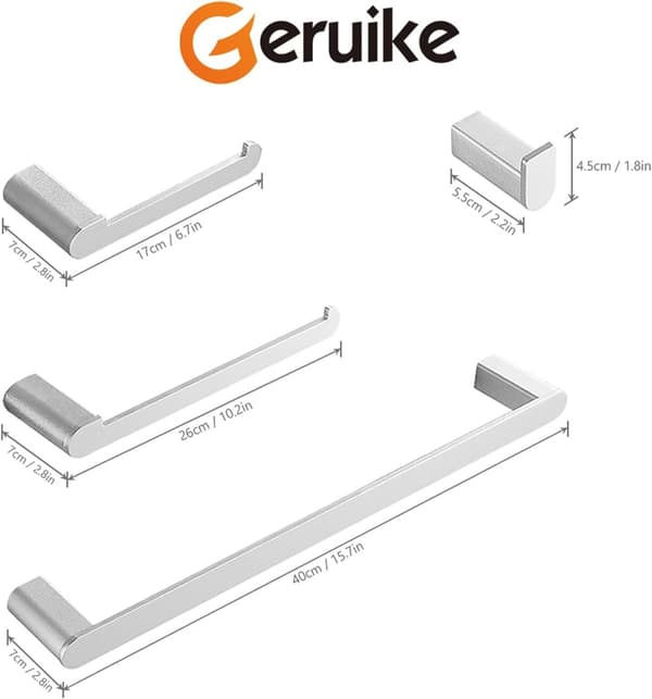 Handdukshängare 4-pack GERUIKE