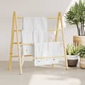 Pikkukuva 9 / 9: vidaXL Kaksinkertaiset pyyhetikkaat 4 pienaa 90x50x100 cm bambu