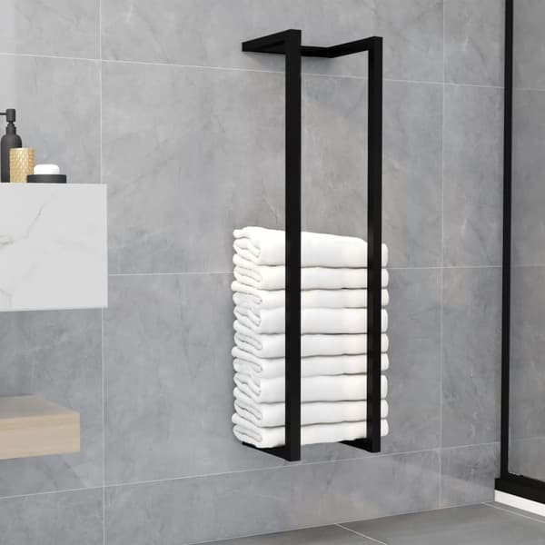 vidaXL håndklædeholder 25x20x95 cm jern -  Håndklædeholdere