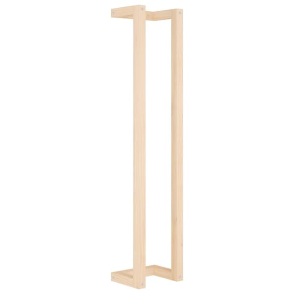 vidaXL håndklædeholder 23x18x110 cm massivt fyrretræ -  Håndklædeholdere