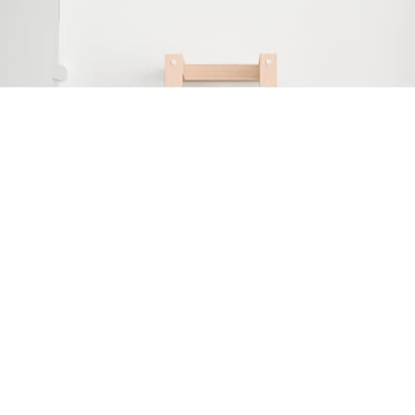 The Living Store håndklædeholder 23x18x60 cm massivt fyrretræ -  Håndklædeholdere