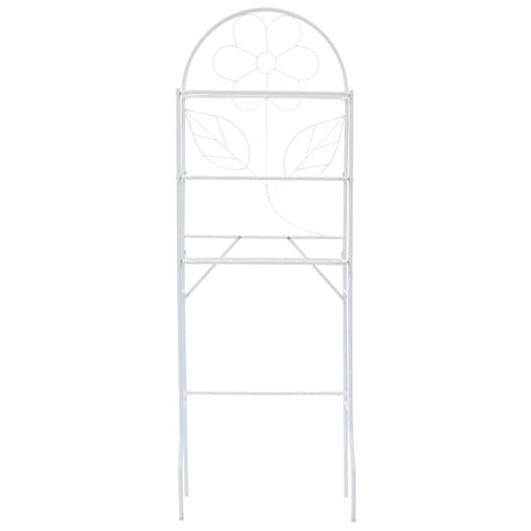 Badeværelsesstativ 60x33x174 cm hvid - Stativ - Stativer - Home & Living