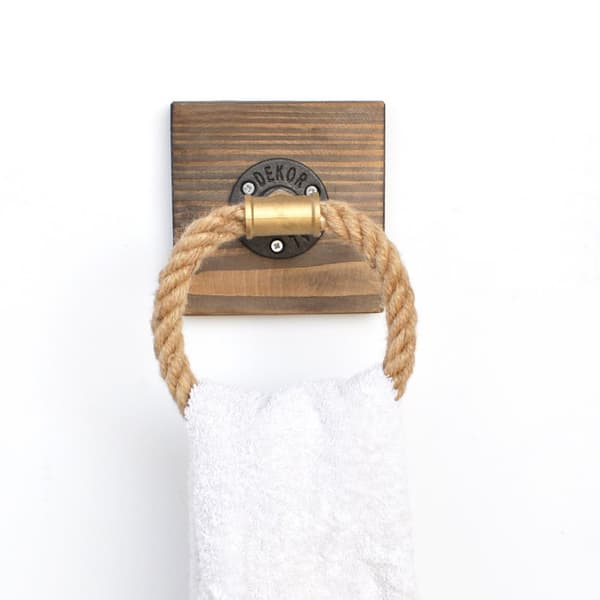 Chic Home Matti pyyhe-/verhopidike, ruskea