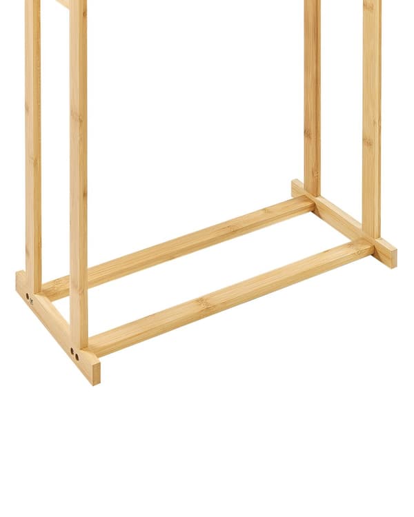 Håndklestativ i Lyst Tre Bambus 85 x 45 cm 2 Skinner Baderomsutstyr