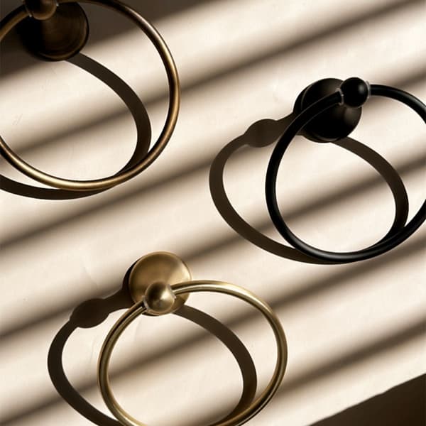 Badeværelseshylde RING 332867B Antik Bronze
