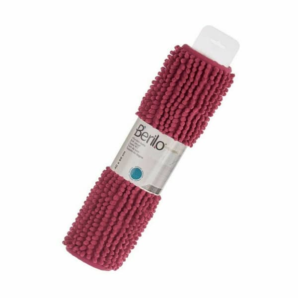 Badrumsmatta Berilo MA/8 Bordeaux 60 x 40 x 2 cm (12 antal)
