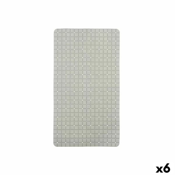Halkfri duschmatta Berilo BM509 - 311 Grå PVC 67,7 x 38,5 x 0,7 cm Ramar (6 antal)