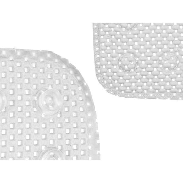 Halkfri duschmatta Berilo BM814-5353 - 321 Grå PVC 53 x 52,5 x 1 cm (6 antal)