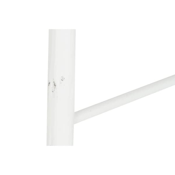Handdukshängare golvmodell DKD Home Decor Vit Trä 53,5 x 4,5 x 176 cm