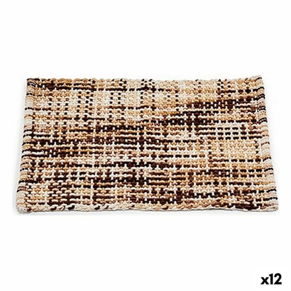 Bademåtte Berilo ITEM NO.13 RUGS Brun 50 x 80 cm (12 enheder)