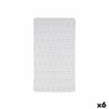 Miniatyrbilde 1 av 3: Sklisikker dusjmatte Rammer Gjennomsiktig PVC 67,7 x 38,5 x 0,7 cm (6 enheter)