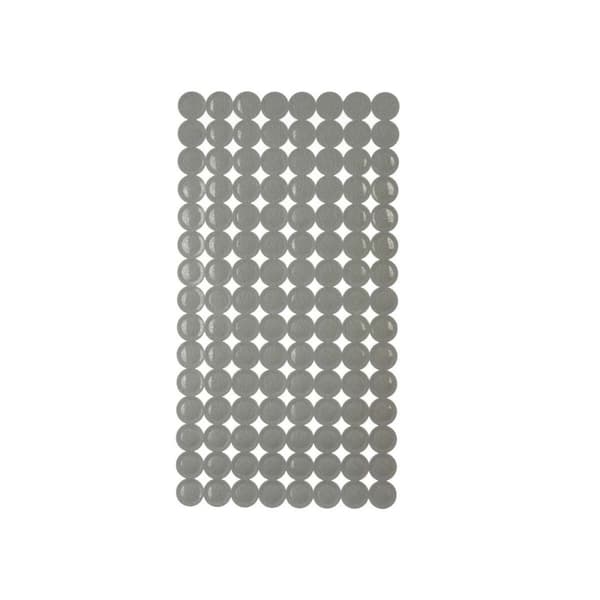 Luistamaton suihkumatto Harmaa PVC 68 x 36 x 1 cm (6 osaa)