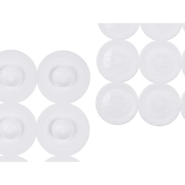 Luistamaton suihkumatto Berilo CN-BM630 - 306 Valkoinen PVC 68 x 36 x 1 cm (6 osaa)
