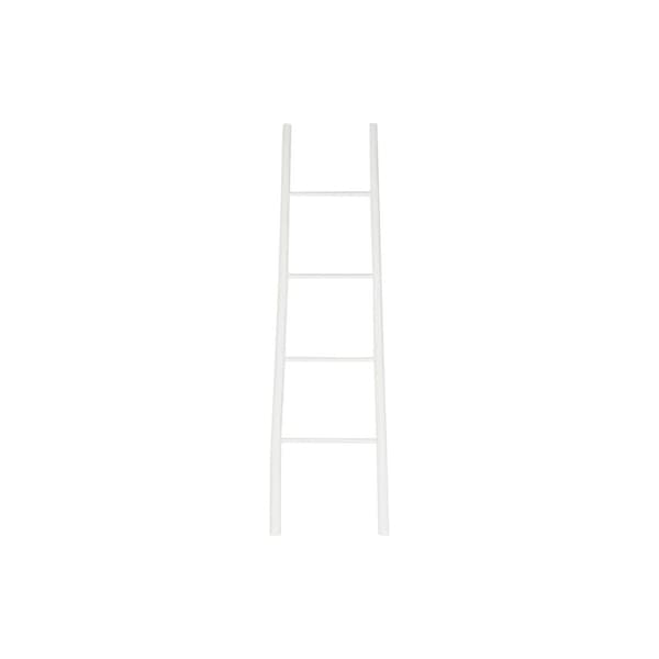 Vapaasti seisova kuivausteline DKD Home Decor Valkoinen Puu 53,5 x 4,5 x 176 cm