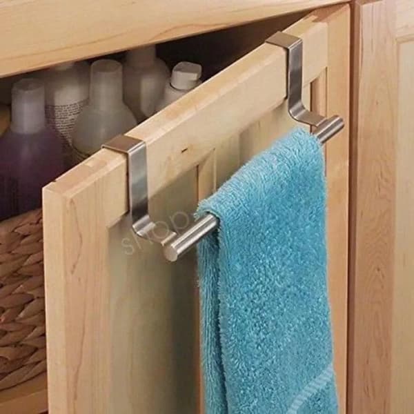 Porte-Torchons och Servietter - SHOP-STORY - TOWLDER - Kromat stål - Justerbar 25 till 40 cm - Modern design