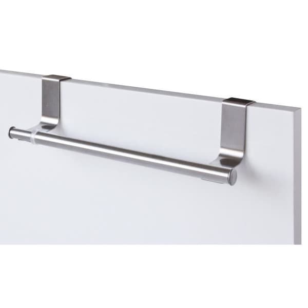 Handdukshållare - Kromad - Utsträckbar - Brossad rostfri stål - 35 x 3,5 cm - Modern design