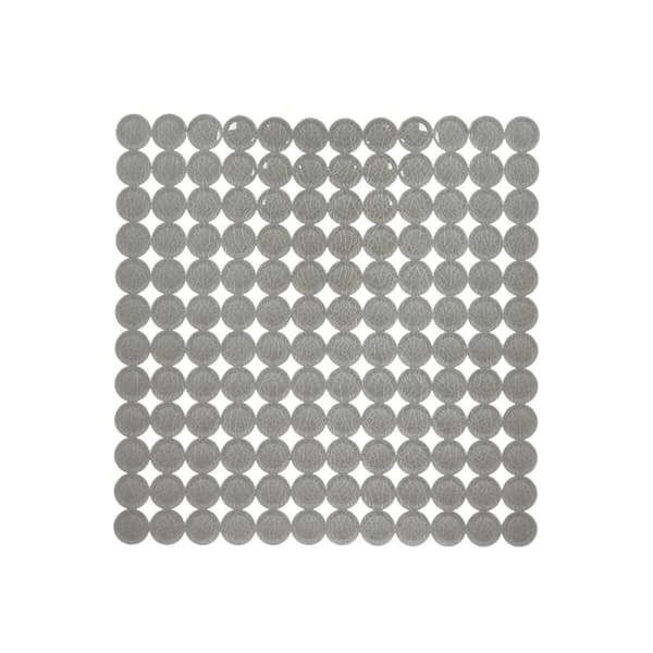 Skridsikker måtte til Brusebad Grå PVC 54 x 54 x 1 cm (6 enheder)