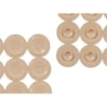 Pikkukuva 3 / 3: Luistamaton suihkumatto Berilo 90980 Beige PVC 54 x 54 x 1 cm (6 osaa)