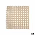 Pikkukuva 1 / 3: Luistamaton suihkumatto Berilo 90980 Beige PVC 54 x 54 x 1 cm (6 osaa)