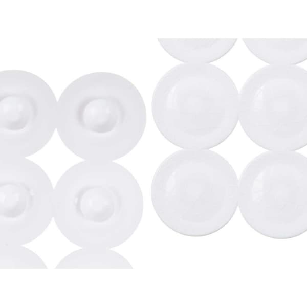 Halkfri duschmatta Berilo BM630 - 302 Vit PVC 68 x 36 x 1 cm 68 x 1 x 36 cm (6 antal)