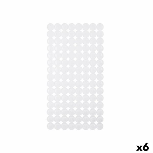 Halkfri duschmatta Berilo BM630 - 302 Vit PVC 68 x 36 x 1 cm 68 x 1 x 36 cm (6 antal)
