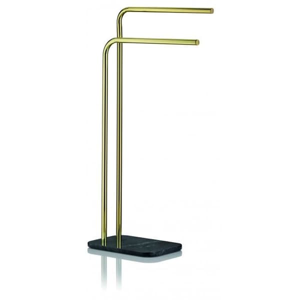 Kela Keuken handduksställ Liron 30 x 20 x 82,5 cm rostfritt stål guld