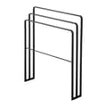 Miniatyrbild 1 av 4: Handduksställ med 4 barer - L70 cm - 70 cm X 14 cm X 81 cm - CaliCosy Black