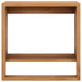 Miniatyrbild 2 av 2: Väggmonterad handdukshängare 35x20x35 cm massivt teakträ