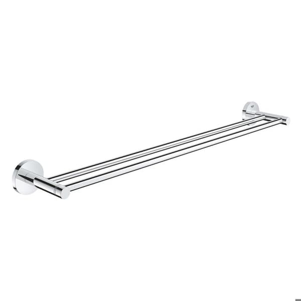 GROHE Essentials dubbel handduksstång, krom - 40802001