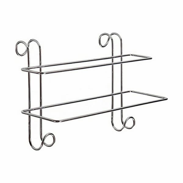 Håndklædestativ W4294 Sølvfarvet Metal 14 x 20 x 39 cm (6 enheder)