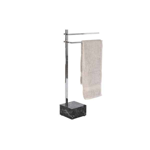 Vapaasti seisova kuivausteline DKD Home Decor Hopeinen MDF Teräs (45 x 21 x 80 cm)