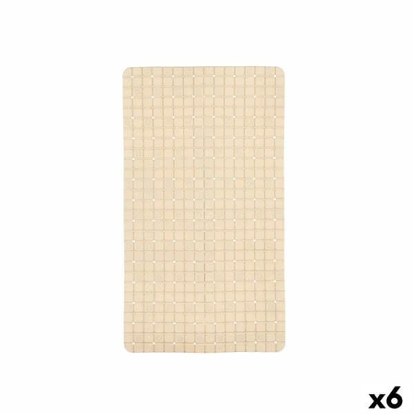 Luistamaton suihkumatto Berilo BM509 - 312 Beige PVC 67,7 x 38,5 x 0,7 cm Kehykset (6 osaa)