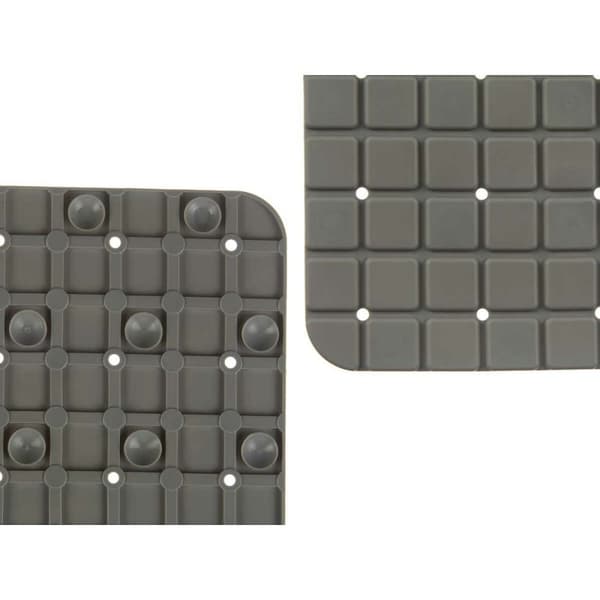 Luistamaton suihkumatto Berilo BM509S -315 Harmaa PVC 50,3 x 50,3 x 0,7 cm Kehykset (6 osaa)