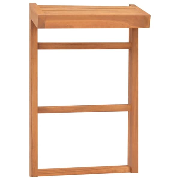 Handdukshängare 2 st massiv teak