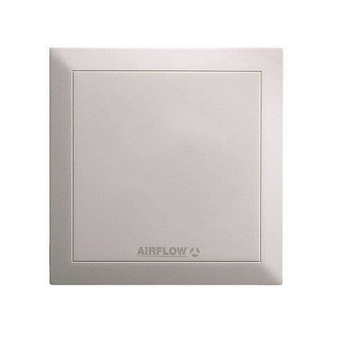 Airflow 90000456 väggmonterad Tyst fläktutsug, 10 W, 230 V, Vit, 150 mm - QUIETAIR