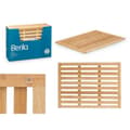 Pikkukuva 2 / 2: Kylpymatto Berilo BM632-6245 Luonnollinen Bambu 62 x 2 x 45 cm (12 osaa)