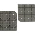 Miniatyrbillede 3 af 3: Skridsikker måtte til Brusebad Berilo BM509S -315 Grå PVC 50,3 x 50,3 x 0,7 cm Rammer (6 enheder)