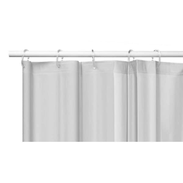 Brusebadsforhæng Berilo SC-MIX-01-GREY Grå Polyetylen EVA 180 x 180 cm (12 enheder)